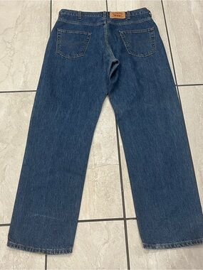 Vintage Levis 565 Jeans Mens 36x34 Medium Wash Denim Relaxed Fit Wide 80s/90s